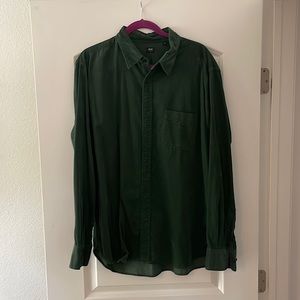 Uniqlo Corduroy Button Down XL